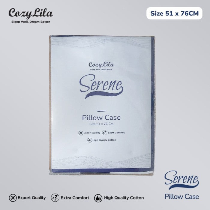 Pillow Case Serene Black Package