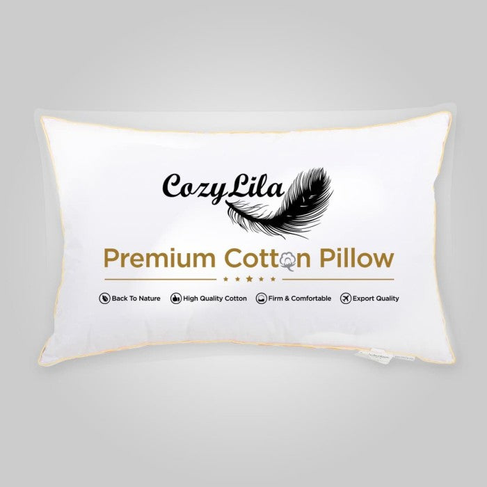 Bantal Kapuk (Premium Cotton Pillow) (Single List) Tampak Atas