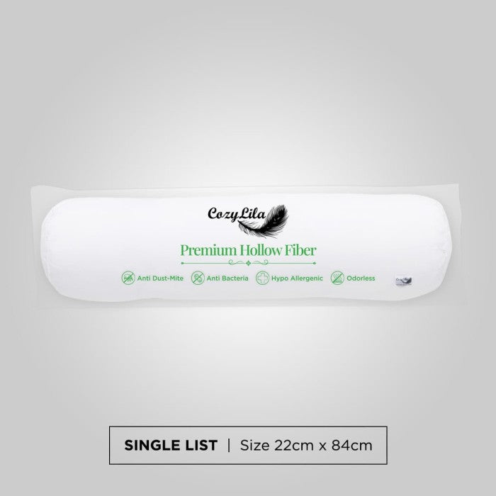 Paket 1 Bantal 1 Guling Premium Hollow Fiber (Single List) - Guling Package