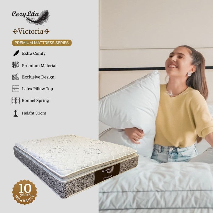 Cozylila Mattress Victoria Spring Pillow Top Features