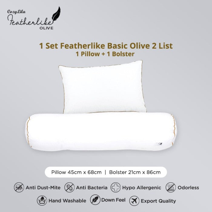 Cozylila Mattress Emerald Rebonded Latex Zipper - 120X200 + Free Bantal Guling