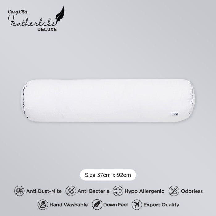 Guling Bulu Angsa Featherlike Deluxe Detail