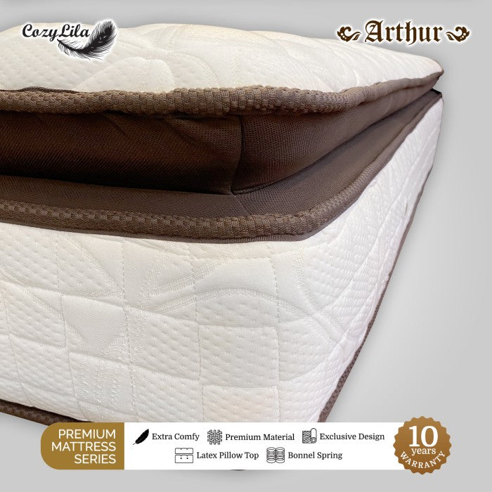 Cozylila Mattress Arthur Pillow Top Latex Spring - 160X200 Detail Material 2