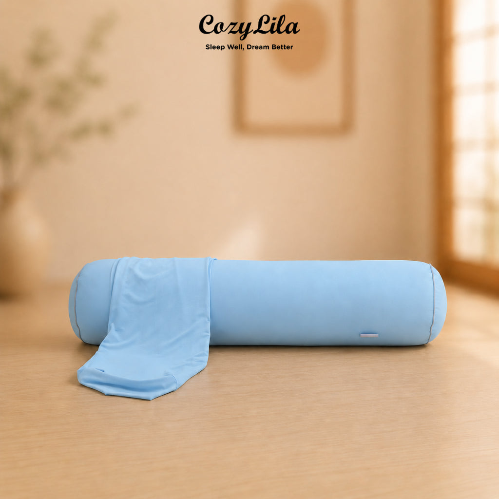 Sarung Guling Puffy Cooling Mint Anti Gerah Size 37x92