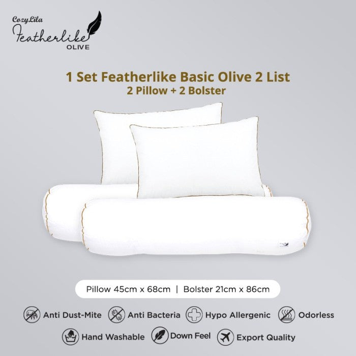 Cozylila Mattress Emerald Rebonded Latex Zipper - 200X200 + Free Bantal Guling