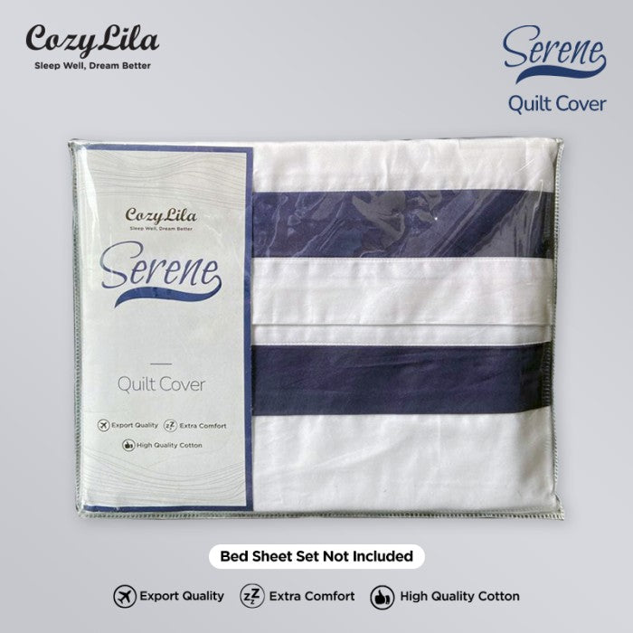 Quilt Cover Serene Blue 260x230 Package