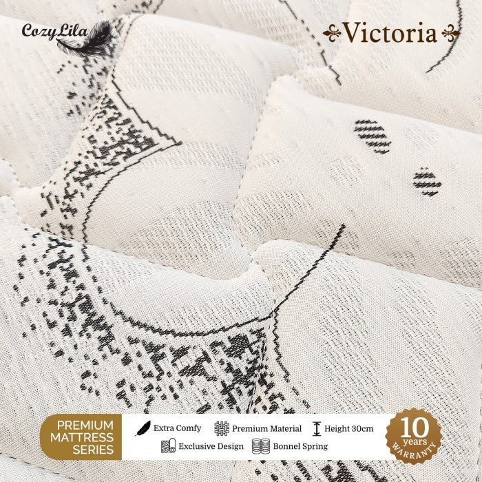 Cozylila Mattress + HB Divan Victoria Spring Pillow Top 160X200 Detail Material