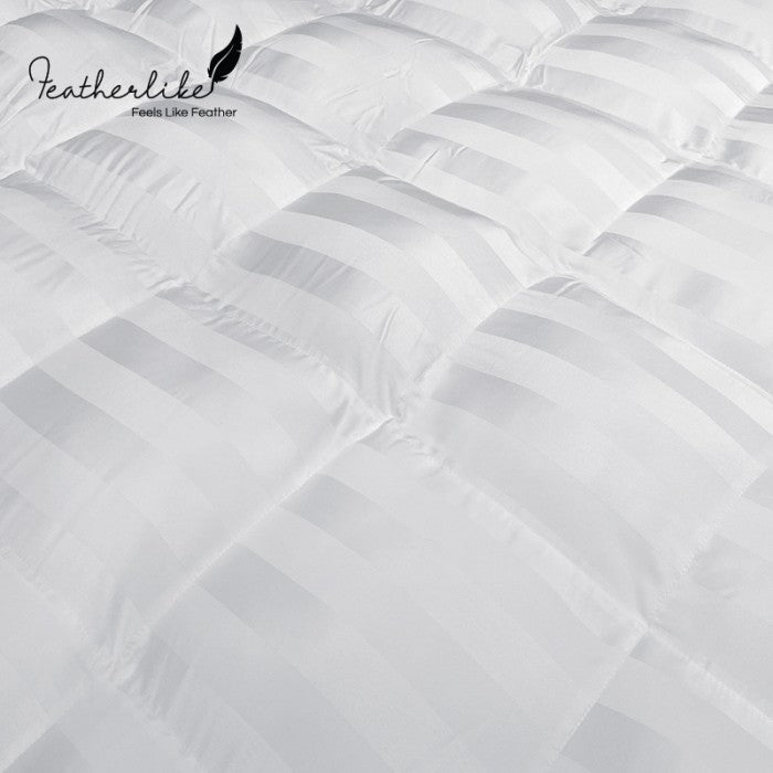 Mattress Topper Featherlike Premium Premium Organic Silk 160x200 (5cm) Detail Material