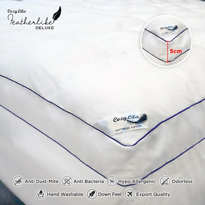 Mattress Topper Featherlike Deluxe 180x200 (5cm) Detail 