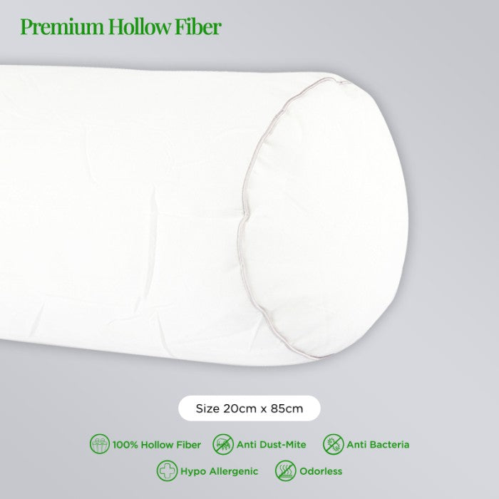 Paket 1 Bantal 1 Guling Premium Hollow Fiber (Single List) - Guling Detail