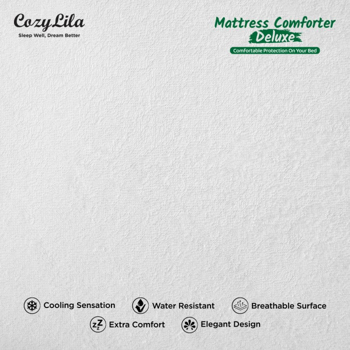 Mattress Comforter Deluxe 180x200 Detail Material