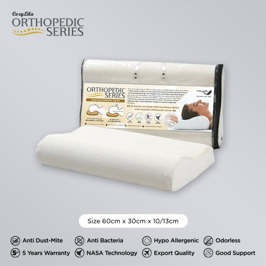 Bantal Orthopedic Contour Memory Foam