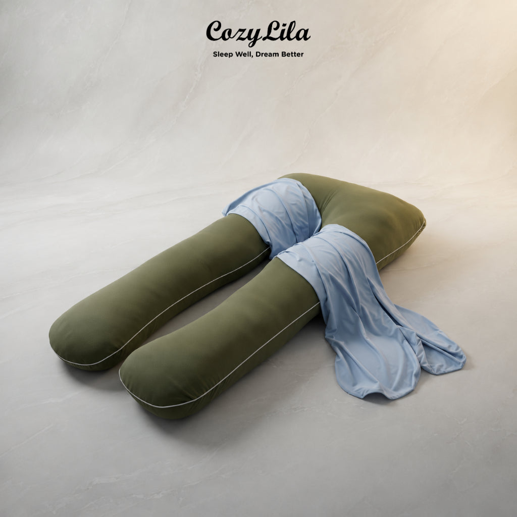 Sarung Bantal Maternity / Bantal Ibu Hamil Cooling Mint