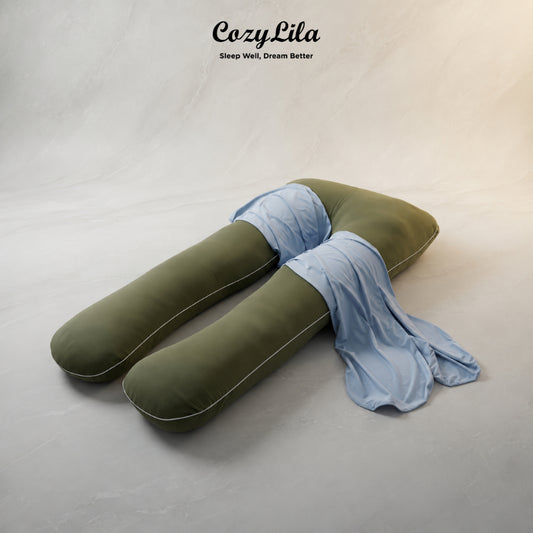 Sarung Bantal Maternity / Bantal Ibu Hamil Cooling Mint