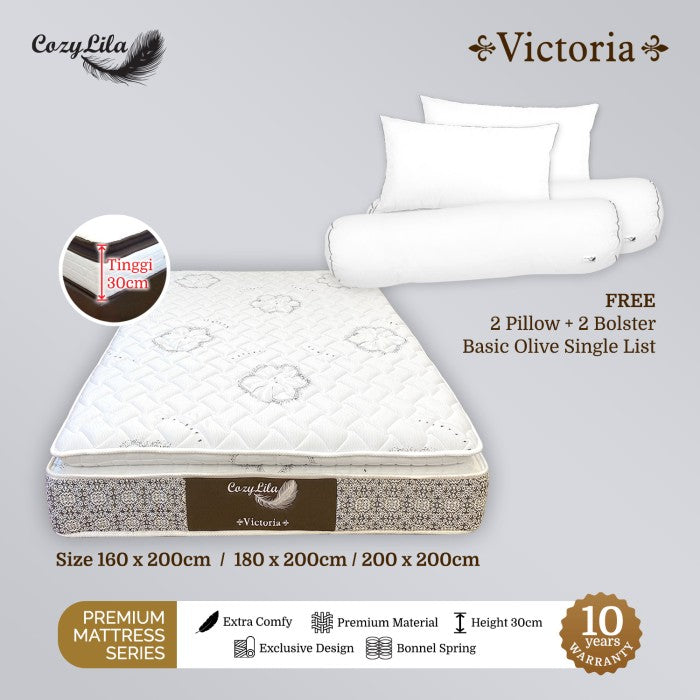 Cozylila Mattress Victoria Spring Pillow Top - 160X200