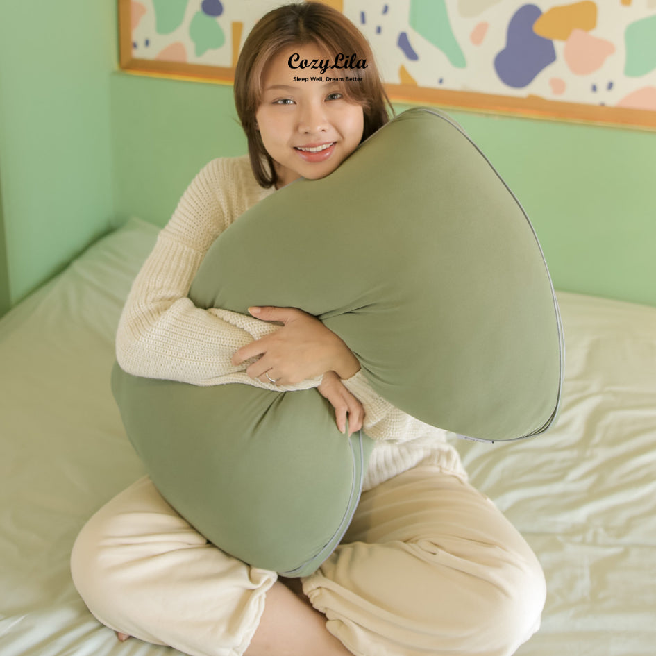 Bantal Bulu Angsa Featherlike Puffy Double List