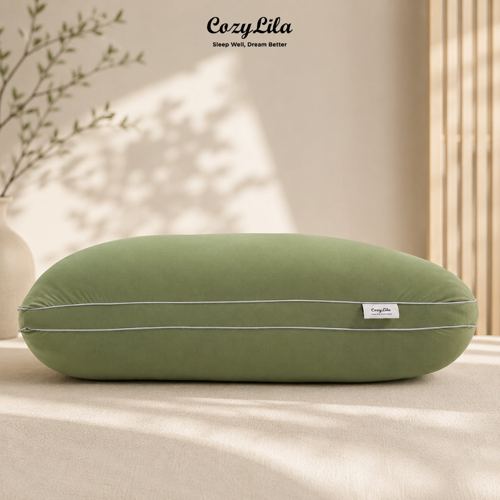 Bantal Bulu Angsa Featherlike Puffy Double List