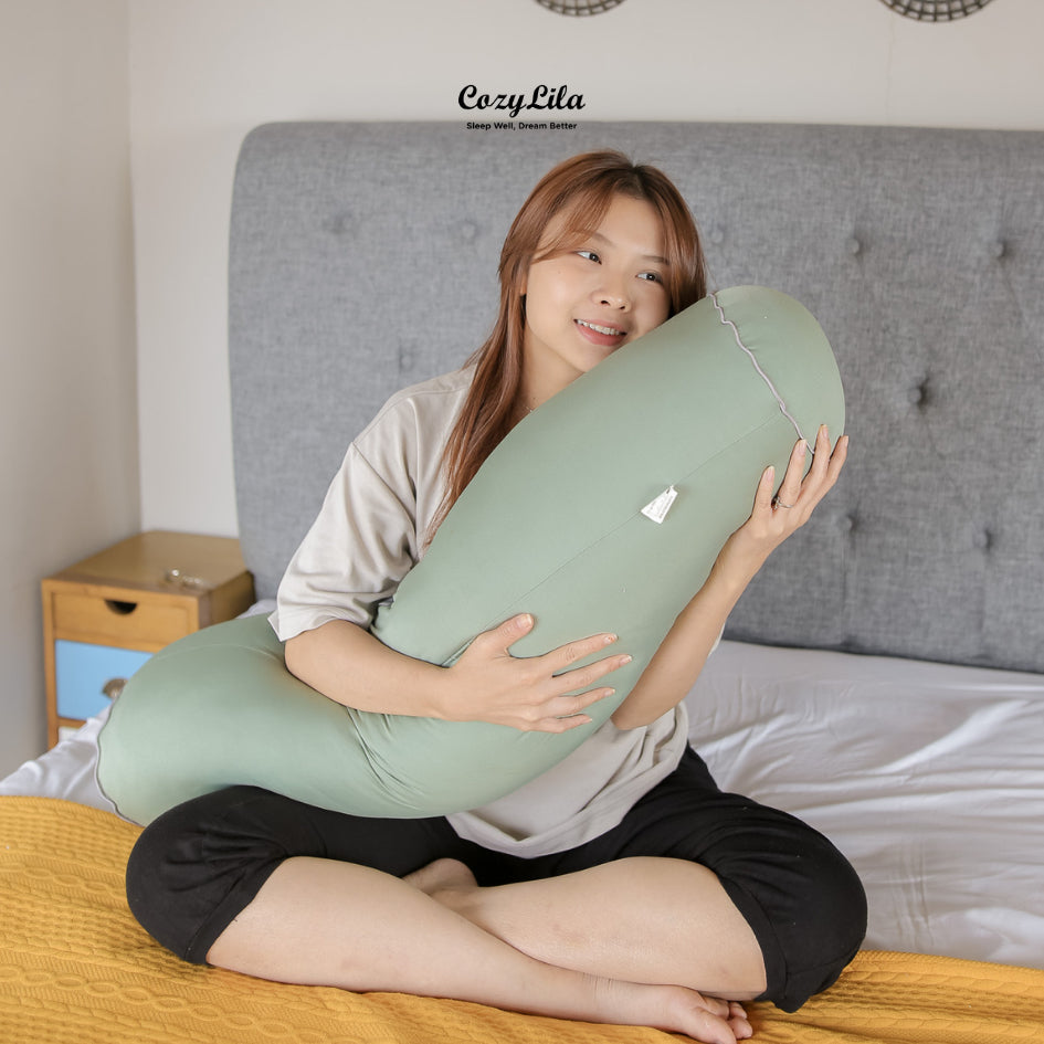 Guling Bulu Angsa Featherlike Puffy