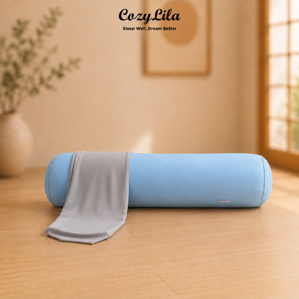 Sarung Guling Puffy Cooling Mint Anti Gerah Size 37x92