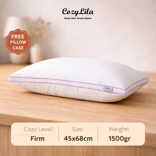 Bantal Bulu Angsa Featherlike BSC Olive Firm