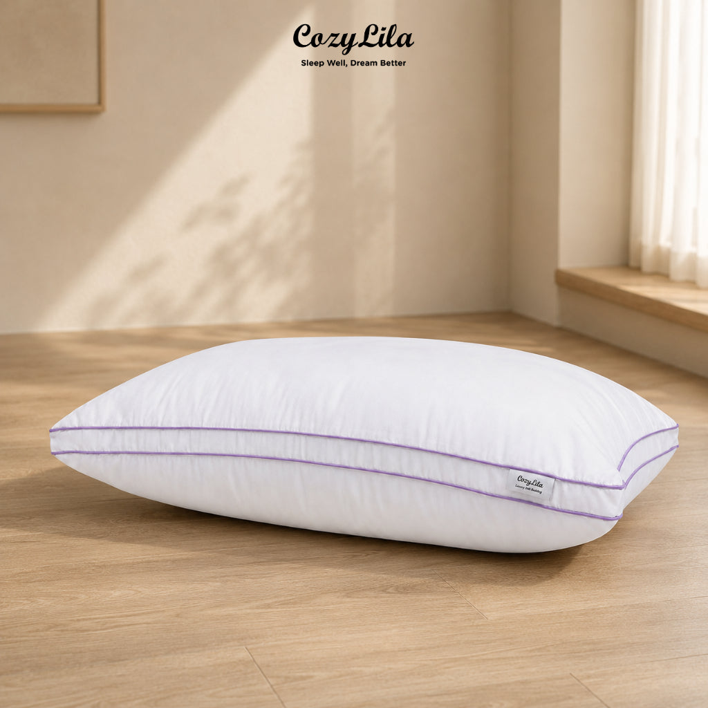 Bantal Bulu Angsa Featherlike BSC Olive Firm