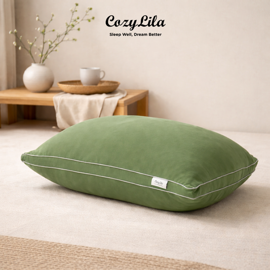 Bantal Bulu Angsa Featherlike Puffy Double List