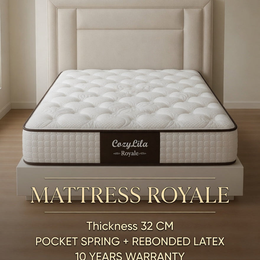 Cozylila Mattress Royale Single Size 120x200x32 Cm
