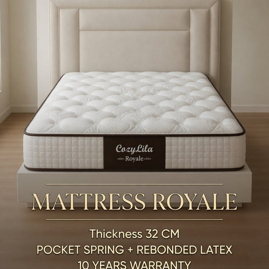Cozylila Mattress Royale King Size 180x200x32 Cm